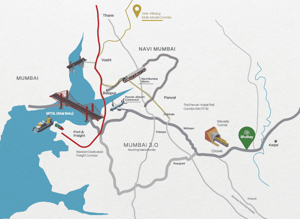 60-minute city from Mumbai to Karjat via Atal Setu